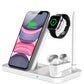 Fast Wireless Charger Stand For iPhone, Apple Watch and Airpods
