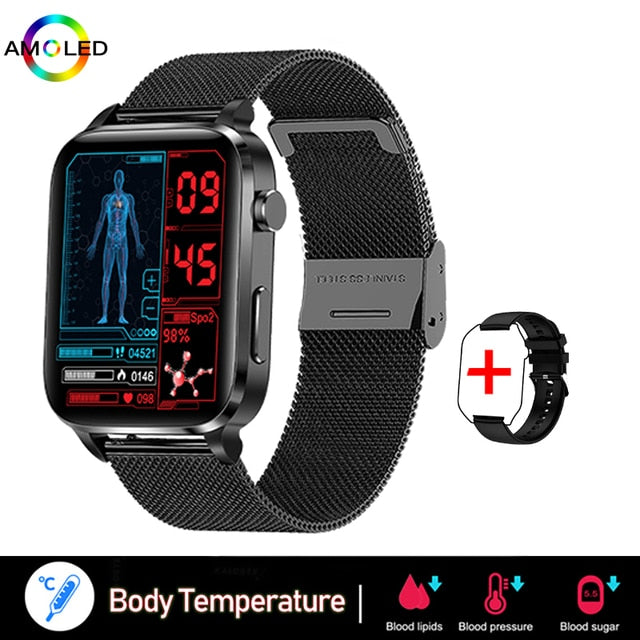Blood Sugar Health Heart Rate Blood Pressure Sport Smartwatch